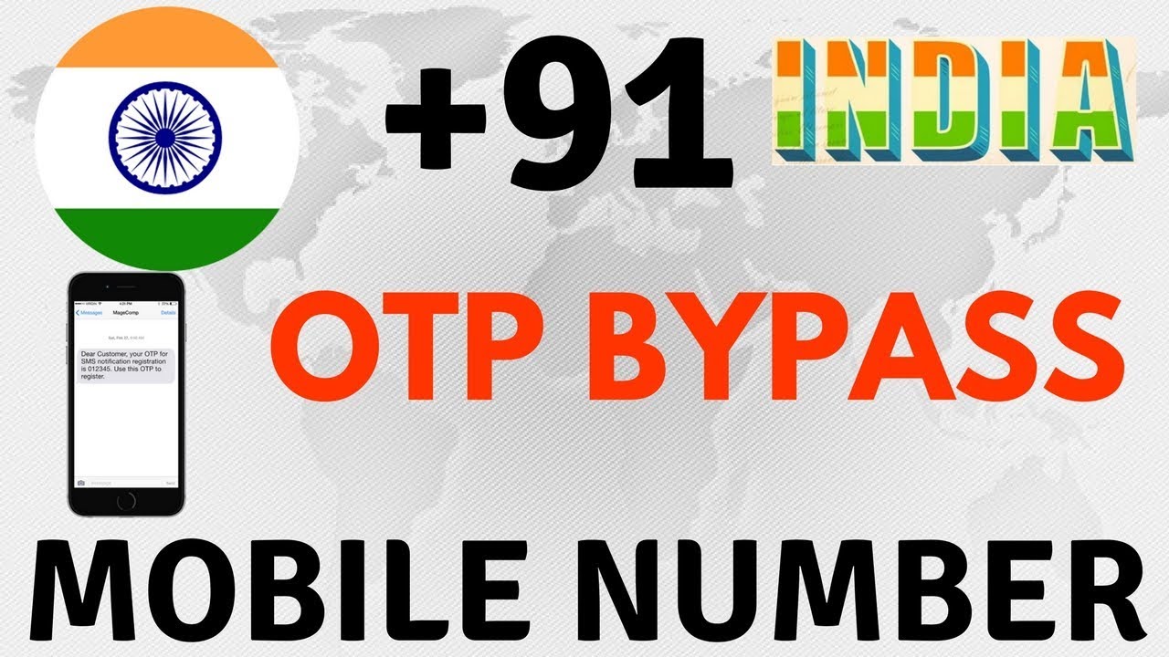 indian numbers for otp
